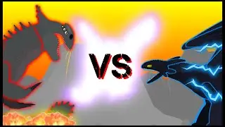 The Ultimate Dragon Battle: Toothless vs Red Death
