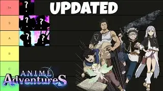 UPDATED Anime Adventures Update 7 Tier List! Who are the NEW Meta Units?