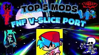 🔥FNF MOD🔥 TOP 5 MODS RANCIOS(XD) DE FRIDAY NIGHT FUNKIN' MOBILE V-SLICE PORT 📁✅😎