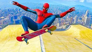 GTA V ragdoll challenges for spiderman #36 - GTA 5 Gameplay Funny Moments & Fails 2025