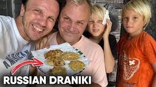 🔥 Parents Cooking Russian Draniki (Potato Pancakes)