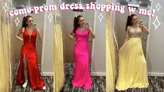 Come Senior Prom Dress Shopping With Me 2020!! || Haley Rose