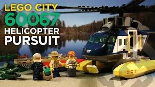 LEGO City 60067 - Helicopter Pursuit - Stop Motion Build