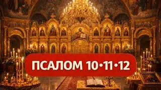 ПСАЛОМ 10•11•12 | Сильная молитва о защите, вере и уповании на Бога