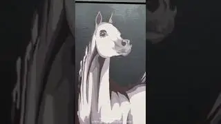 My horse &hellip; Arabian horse art exhibition ❤️الخيل العربية