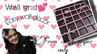 Wall Pinteresty grid💁 #artandcraft #diy #art #youtube #wallhanging #walldecor #trending #easydiy 
