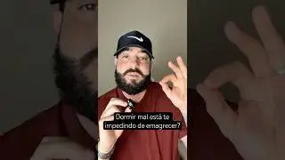 Dormir mal te impede de emagrecer?