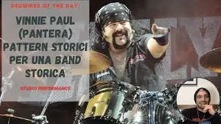 VINNIE  PAUL - doppia cassa creativa e grooves perfetti per i PANTERA - commento di Raphael Saini