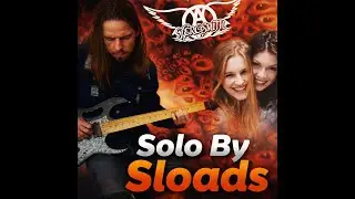 Aerosmith &ndash; Crazy | Guitar Solo Cover (Solo by Sloads)