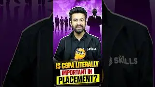 Why CGPA is important for placements??😳🤔 #shorts #collegewallah