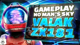 Gameplay de No Man's Sky no Monitor Gamer Mancer Valak ZX181, 27 Pol, VA, Curvo, FHD, 1ms, 180Hz