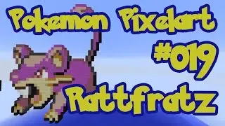 Minecraft Rattfratz/Rattata Pixelart