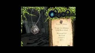 Main menu for my upcoming WIP, Blackheart manor