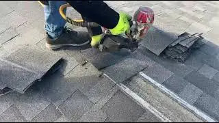 Installing a High-Wind Rated Shingle Roof in Port St. Lucie!  We Do It Right!