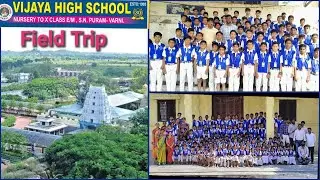 Students Enjoy Memorable Field Trip to Basara and Devotional Places @Vijaya High School