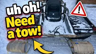 Personal Track Vehicle on the lake! 