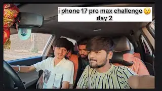 // i phone 17 pro max challenge day 2 😯 //  #vlog #trending #viral 