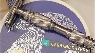 Wetshaving:@barristerandmann Le Grand Chypre and Carbon Razor Co. with a Voskhod and PAA Brush