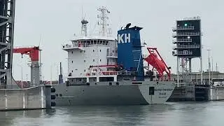 M/V Sevkettin Sonay | General Cargo sailing under the flag Panama | Spotted sluis Antwerp Belgium.