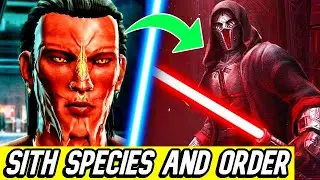 What&rsquo;s The Difference Of The Sith Order And Species? #shorts