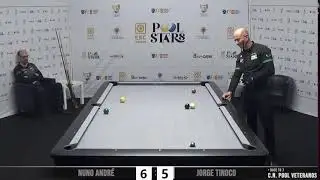 FINAL Campeonato Nacional Pool Veteranos - Nuno Andr&eacute; x Jorge Tinoco