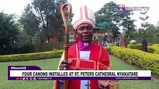 Four Canons Installed At St Peter's Cathedral Nyakatare
