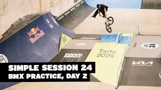 SIMPLE SESSION &ndash; BMX PRACTICE &ndash; DAY 2 #bmx