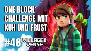 #48 One Block - Die bl&ouml;de Kuh, Frust und &Uuml;berraschungstier | Minecraft