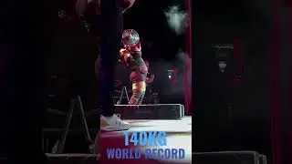 Andrea Thompson 140KG Log Lift WORLD RECORD