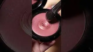 Pink Shimmer Blush ASMR ✨ Satisfying Taps & Swirls