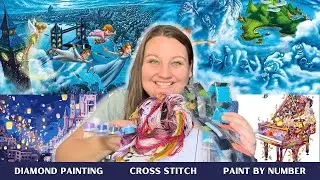 CRAFT HAUL REVIEW FEATURING PAINTSOMEWAY 💎 Diamond Painting 🪡 Cross Stitch 🎨Paint By Number