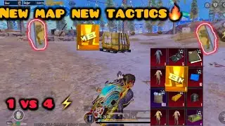 METRO ROYALE NEW MAP TACTICS VIDEO🔥/NEW GOLD TICKET(ALTIN BILET KASMA) 1 VS 4 GAMEPLAY❤️#metroroyale