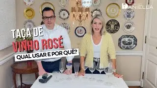 Qual a taça do vinho Rosé?