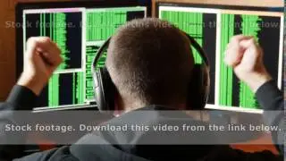 Hacker pleased with victory.