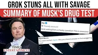 Grok's SWAGGY Response On Musk's Drug Test Report Leaves Netizens In Splits; Here's What It Said