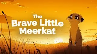 The Brave Little Meerkat | Bedtime Stories for Kids | Calm, Relaxing, Screenless Narration