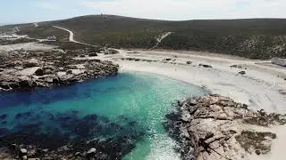 Tietiesbaai main beach - Seagull view
