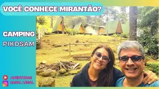 FOMOS CONHECER O CAMPING PIKOSAM  E A CACHOEIRA DA PRATA, EM MIRANTÃO / BOCAINA DE MINAS.