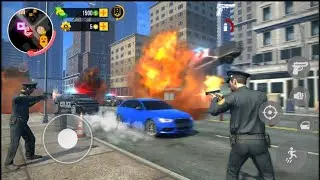 Police Simulator Gameplay 🚓 | Airport Pursuit & Suspect Arrest Mission ✈️ | Action Police Game 
