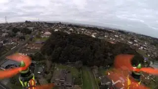 Turnigy SK450 straight up and down