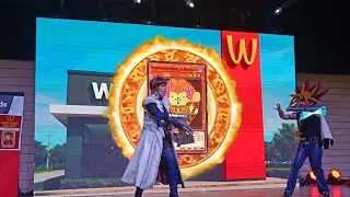 Yu-Gi-oh! Yami Yugi & Seto Kaiba Cosplay Performance / McDonald's Parody - Intercosplay Chile  2025