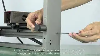 Service Tutorial Creality Falcon2 How to Fix the Shaking of the X axis Assembly