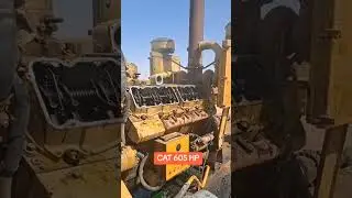 Cat 605 HP engine test  #came #motor #motortesting #shorts_ #shorts #enginetesting #engine