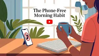 The Phone-Free Morning Habit #PhoneFreeMorning #morningroutine  #mindfulmornings