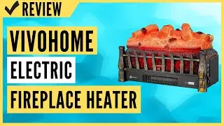 VIVOHOME 110V Electric Fireplace Log Set Heater Review