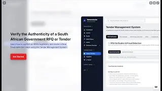 Verify the Authenticity of a South African Government RFQ or Tender