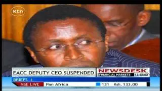 EACC Deputy C.E.O  Michael Mubea suspended  over allegations of office malpractice