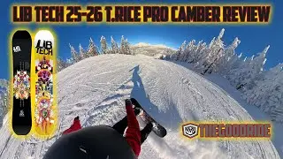 Lib Tech 2025 T Rice Pro Camber Snowboard Review