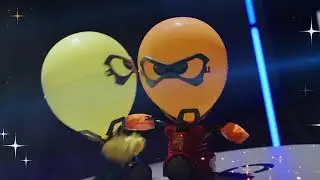Spring modstanderens ballon f&oslash;rst med Robo Kombat Balloon Puncher 🎈👊