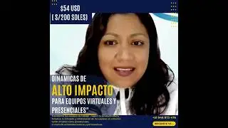 Din&aacute;micas de alto impacto Para equipos virtuales y presenciales